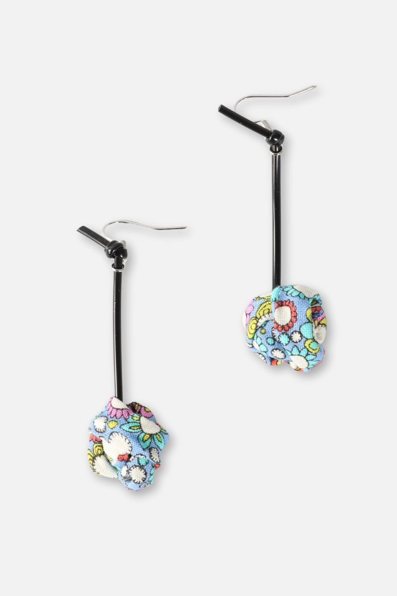 Gumball Earrings - Blue Multi