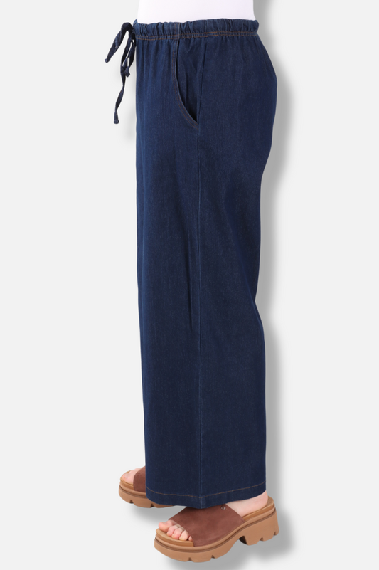 Flood Pant - Blue Denim