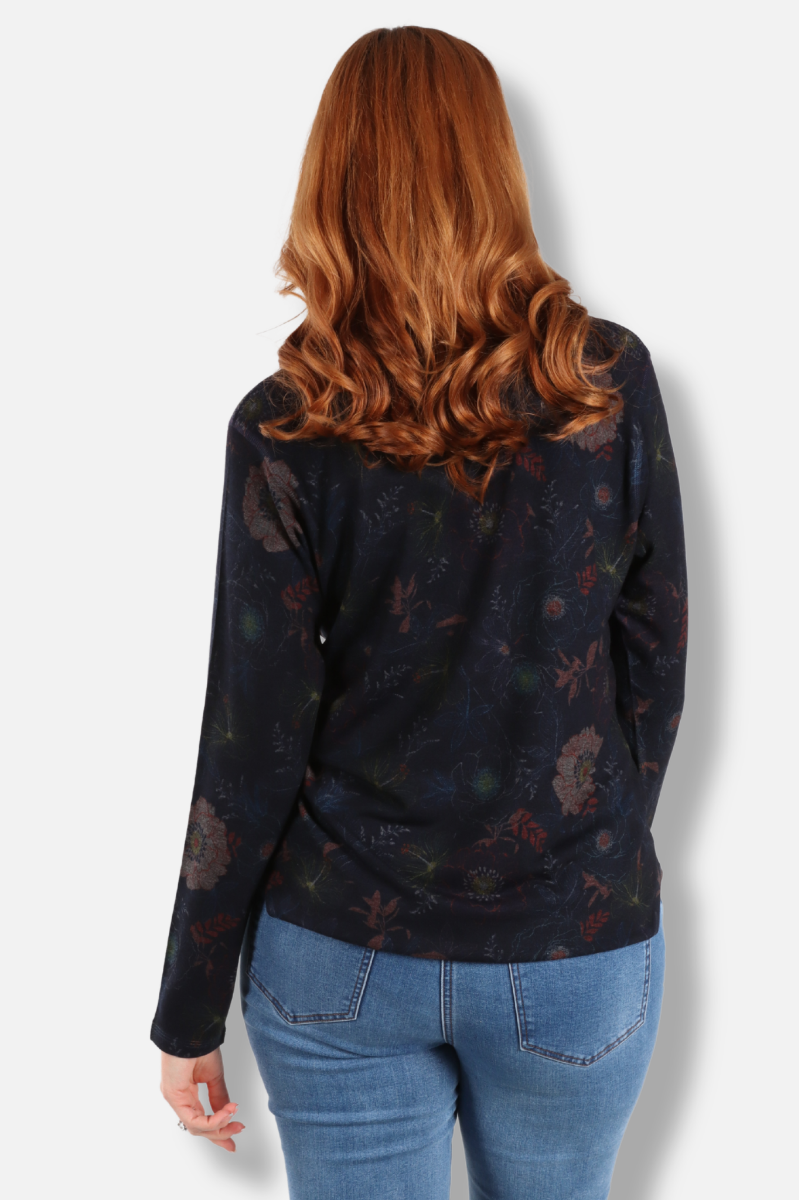 V-Neck Tee - Floral