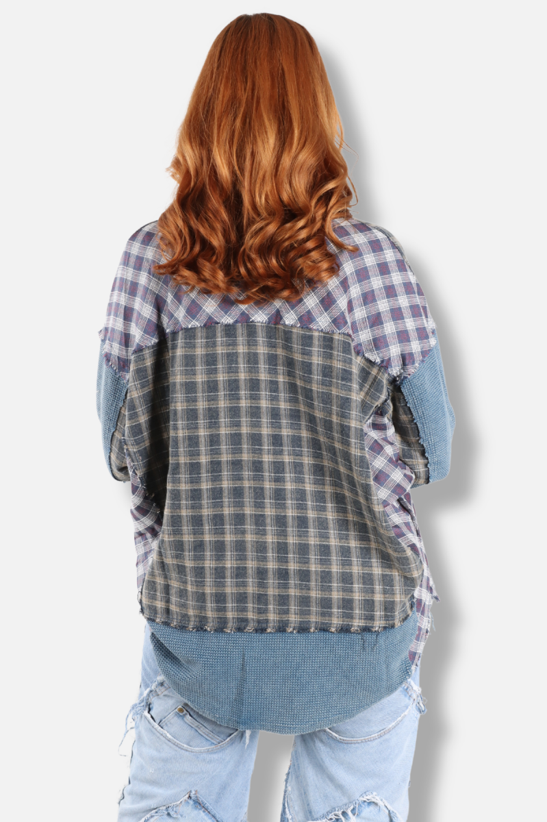 Button Down Shirt- Blue
