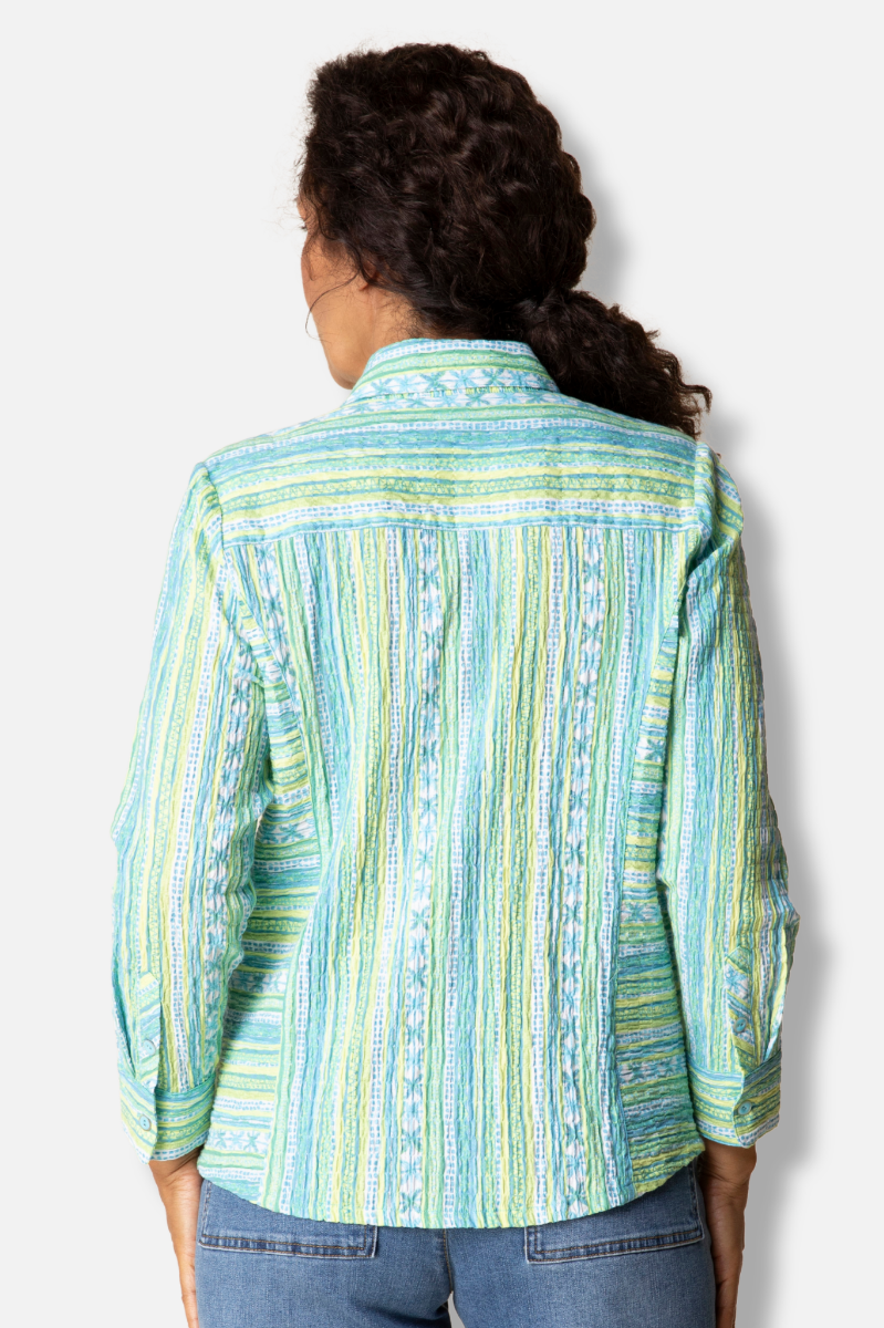 Side Panel Shape Shirt - Aloe
