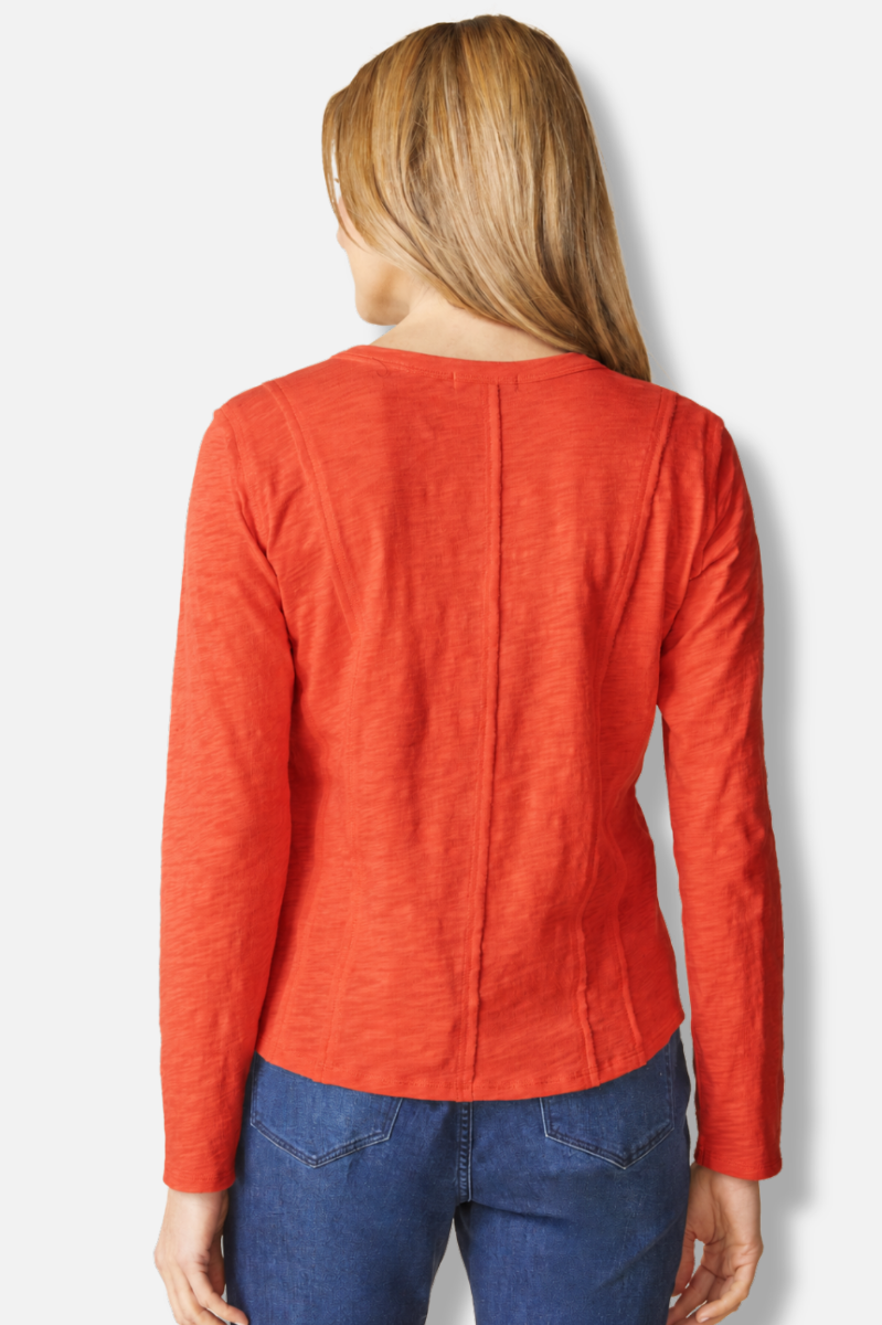 Princess Seamed Tee - Sienna