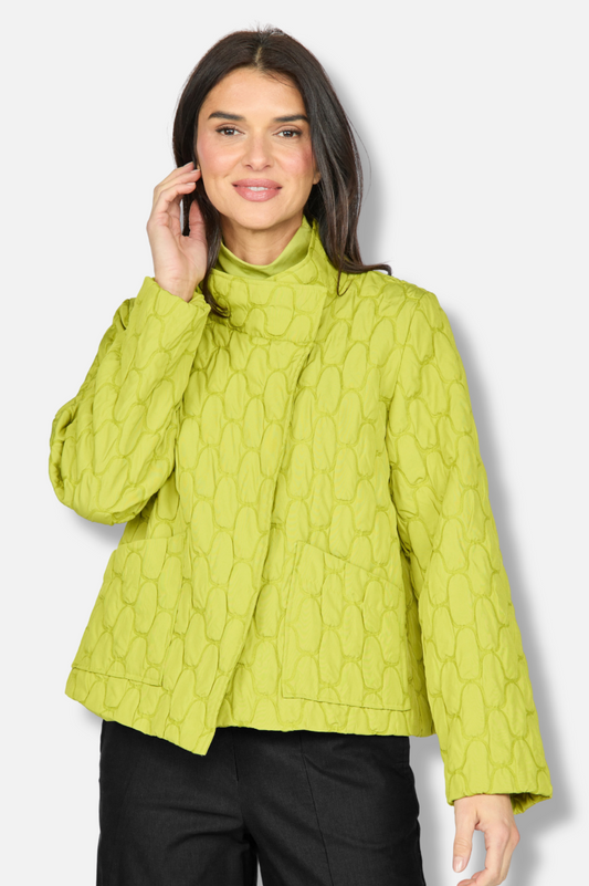Angled Jacket - Pear