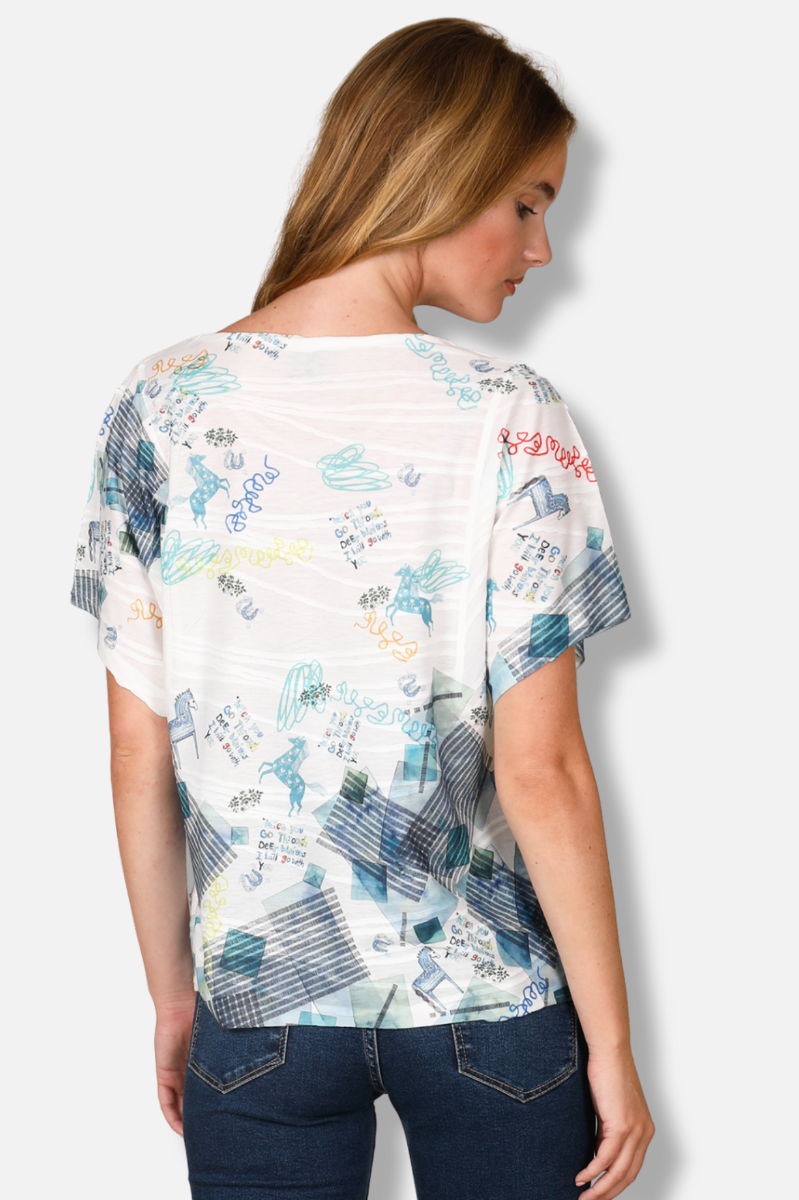 Drop Shoulder Top - Companion
