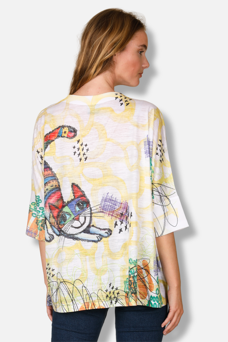 V-Neck Dolman - Skittles
