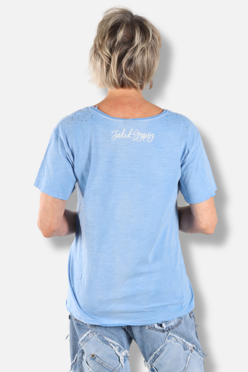 Moon Dance Tee - Peace and Love Sky