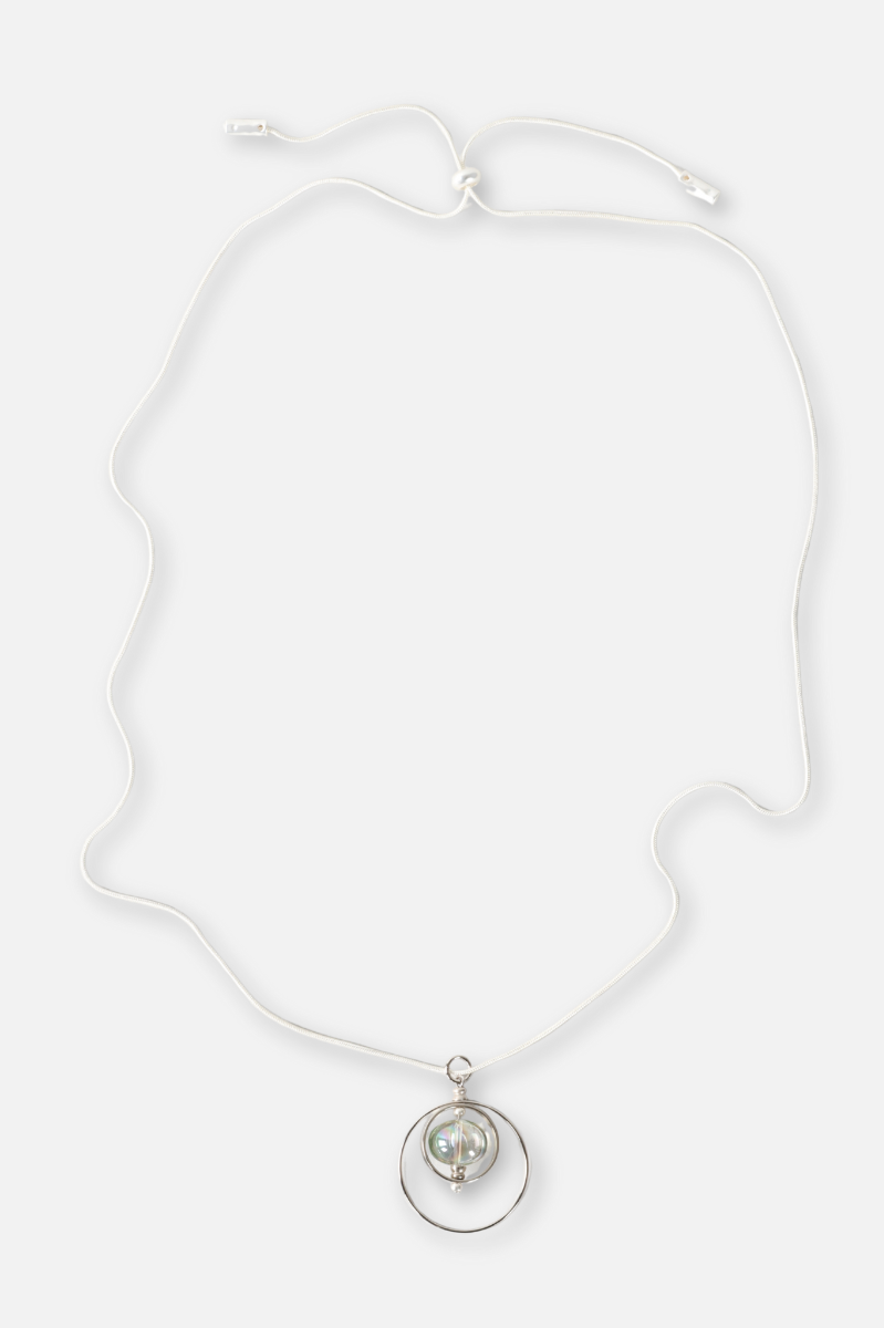 Immortal Eyes Necklace - Silver
