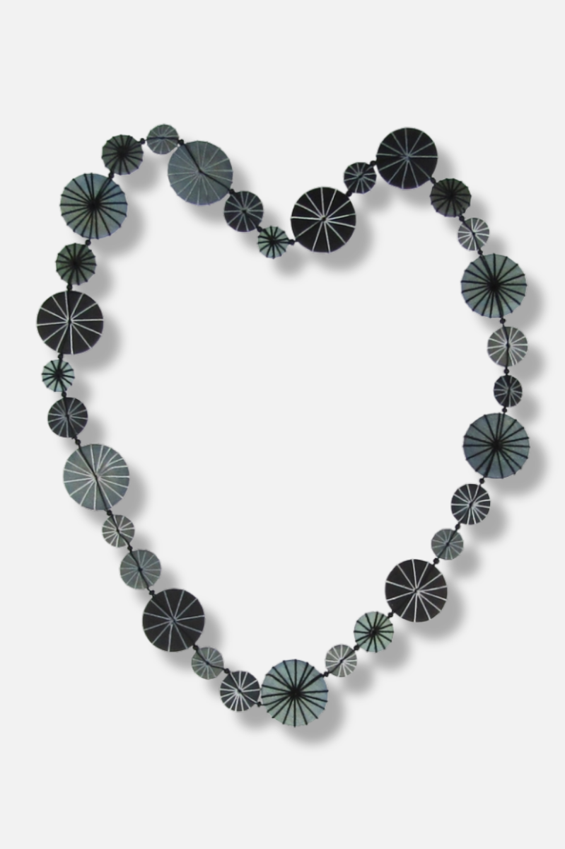 Luna Necklace - Black & Grey