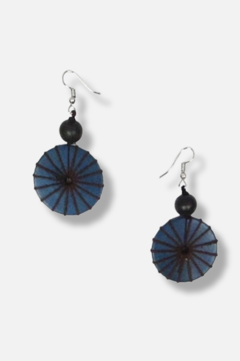 Helena Earrings - Blue