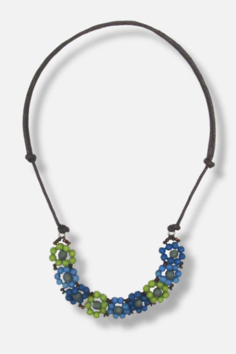 Chelsea Necklace - Blue & Green