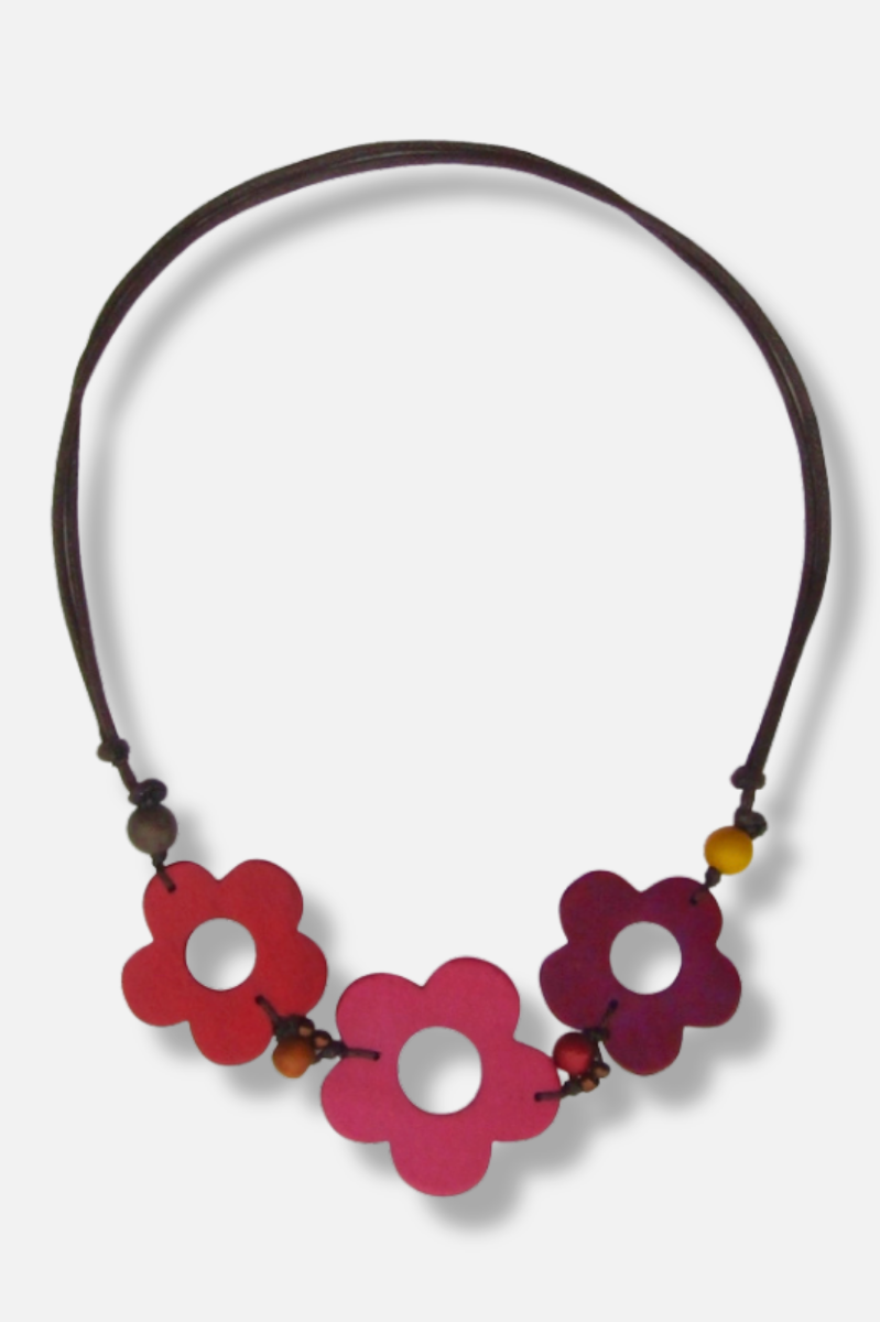 Cora Necklace - Red