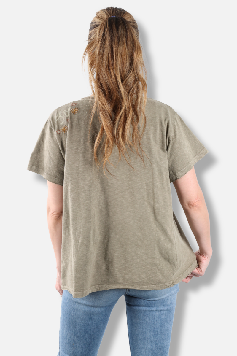 Bahari Tee - Army Green