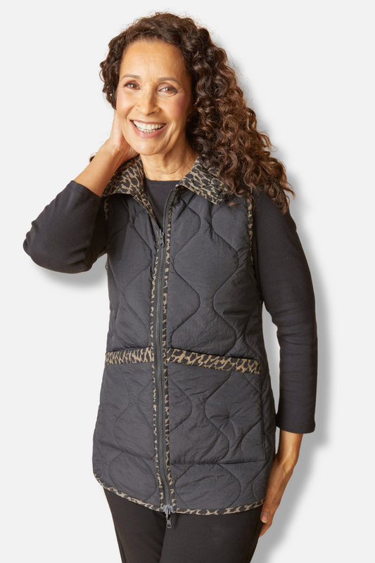 Puffer Vest - Black