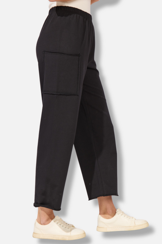 Pocket Flood Pant - Black