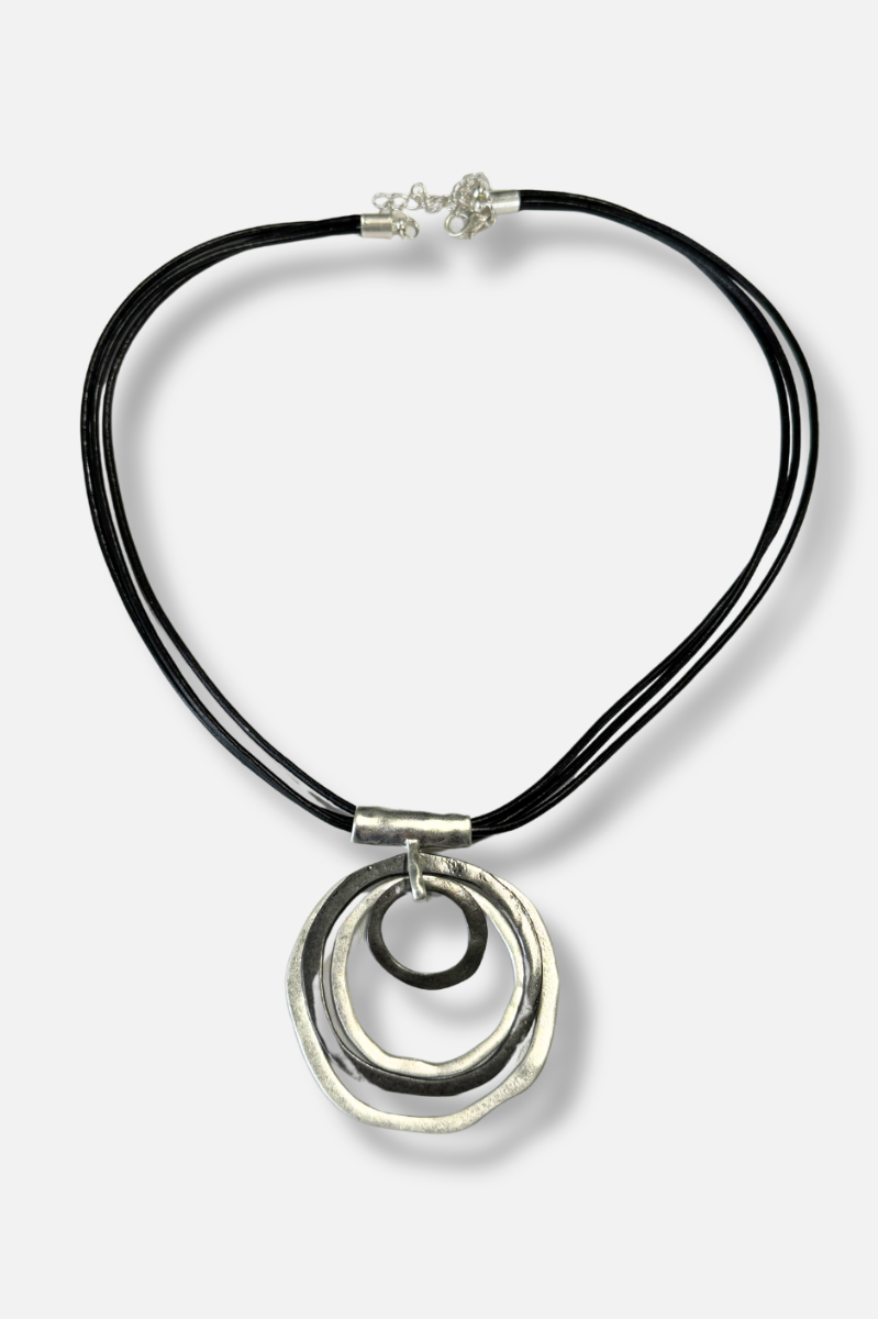 Orbit Ring Pendant Necklace