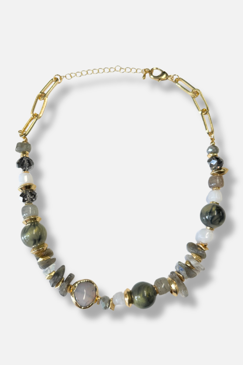 Celeste Mixed Stone Necklace