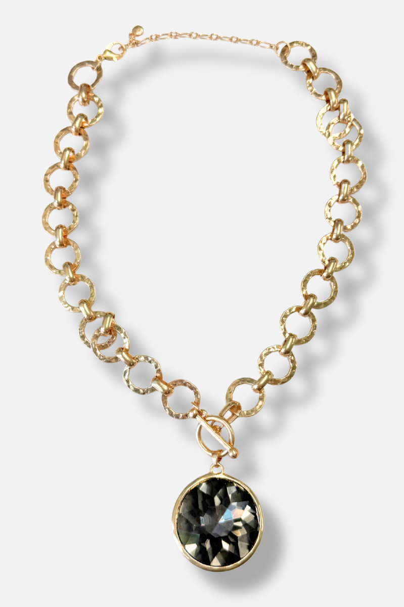 Sloane Crystal Pendant Necklace