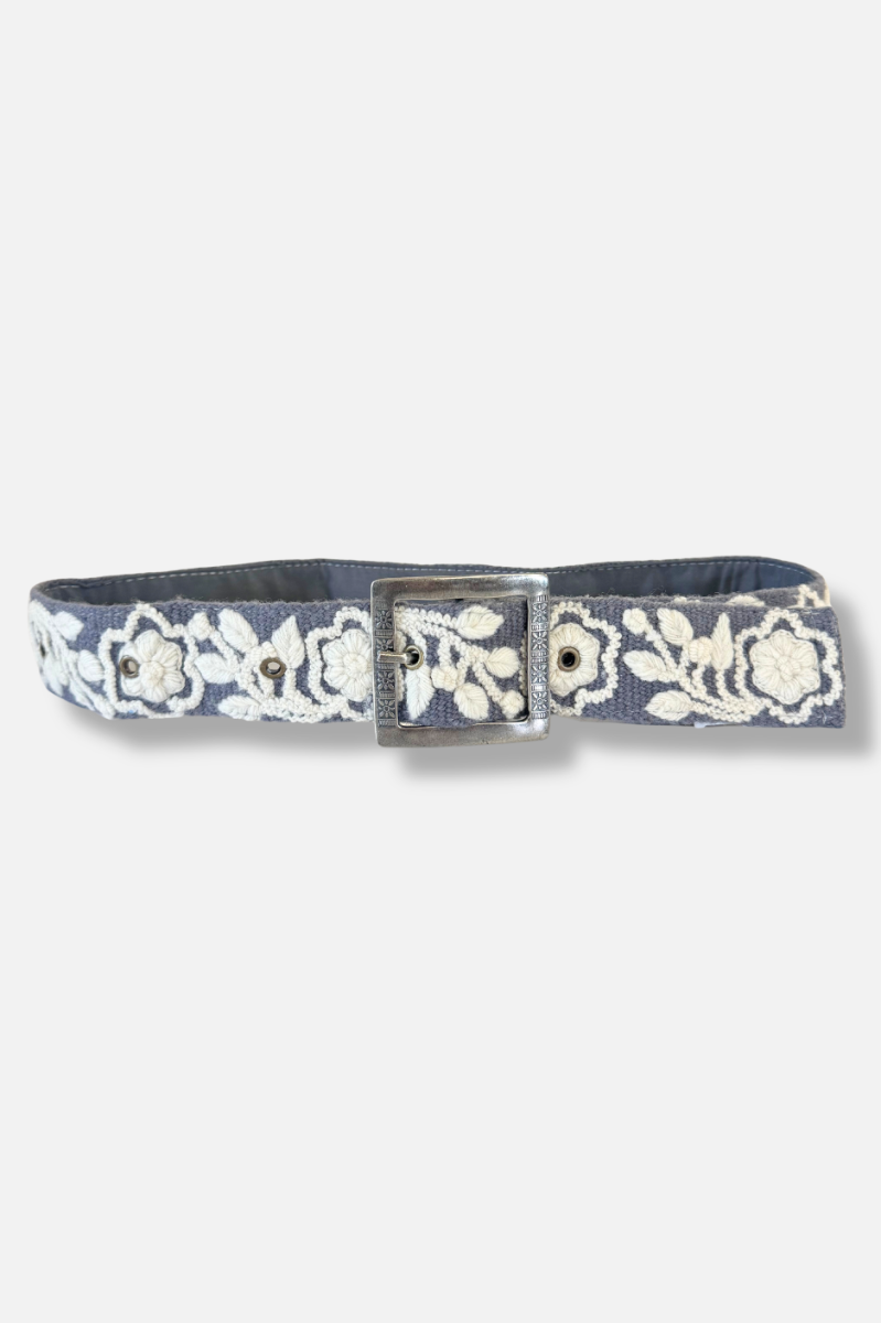 Embroidered Belt - Angela