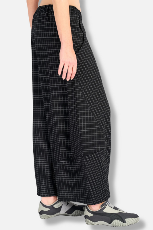 Urban Skog Oversized Pant - Graphite Grid