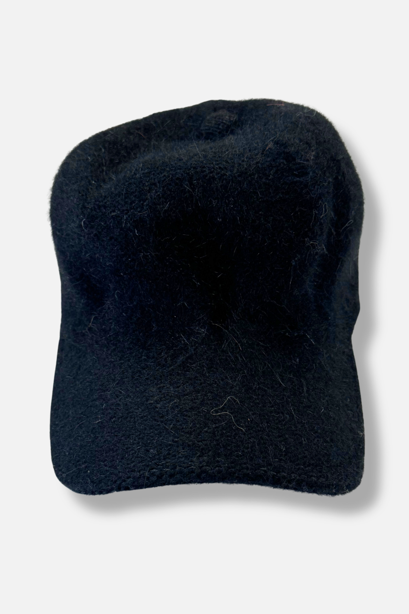 Wool Winter Cap - Black