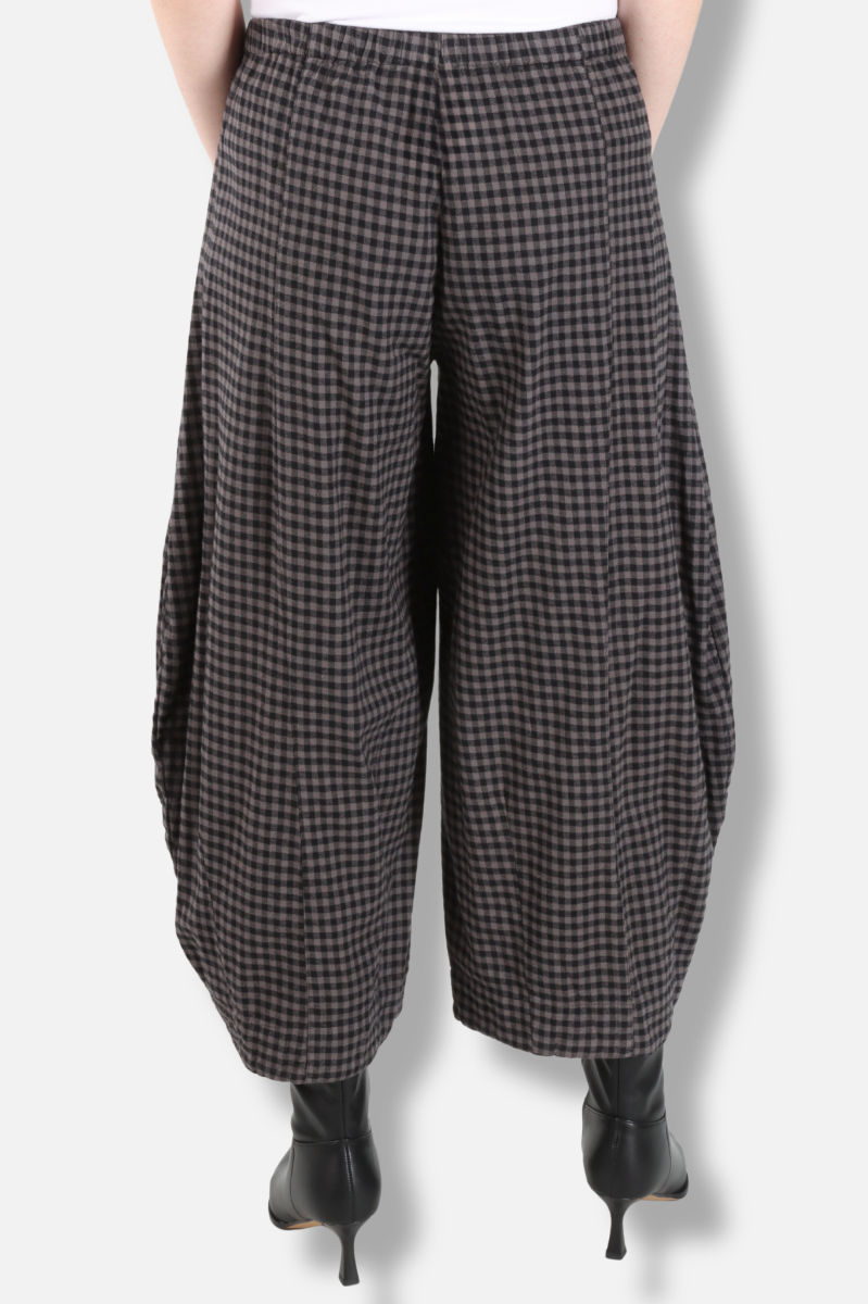 Double Pocket Pant - Eiffel Tower Check