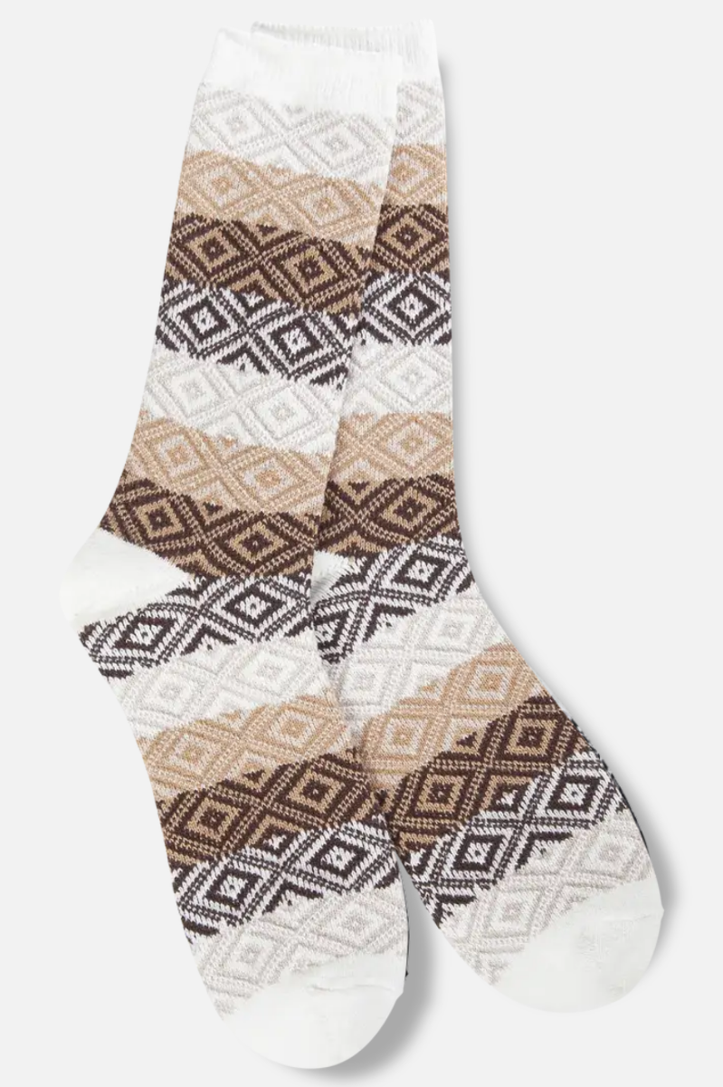 Weekend Gem Socks - Tan
