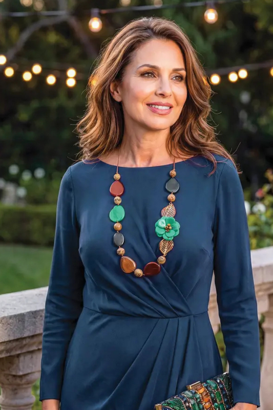 Ariadna Necklace - Emerald