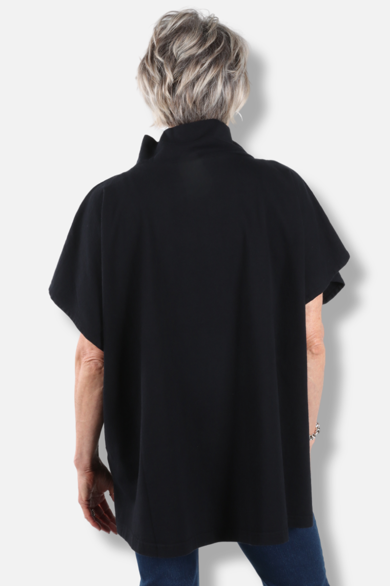 Pip Poncho - Black