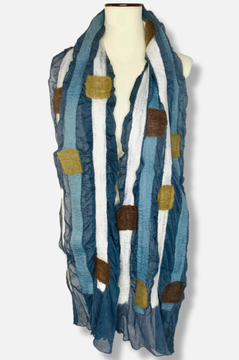 Squares & Stripes Scarf