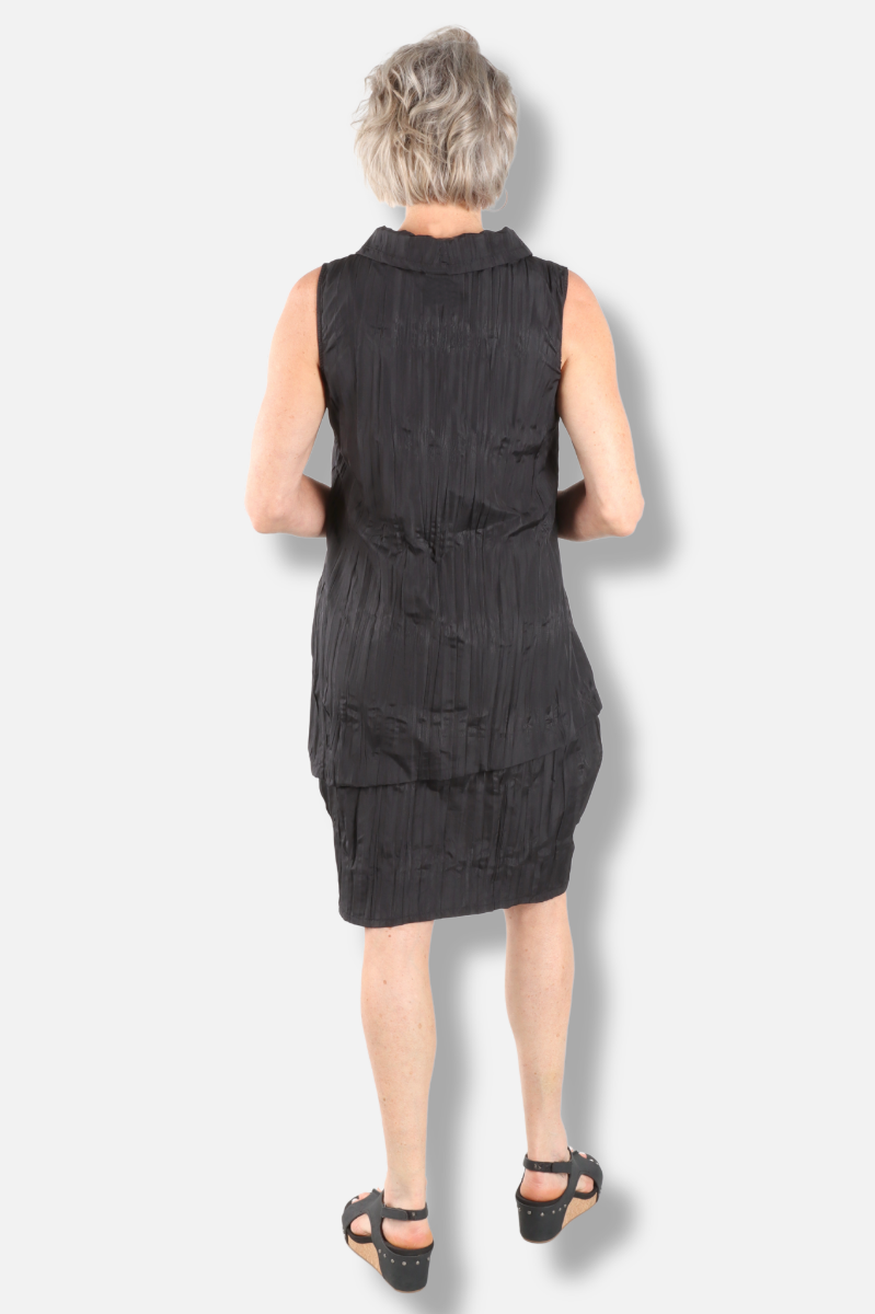 Cowl Dress - Black