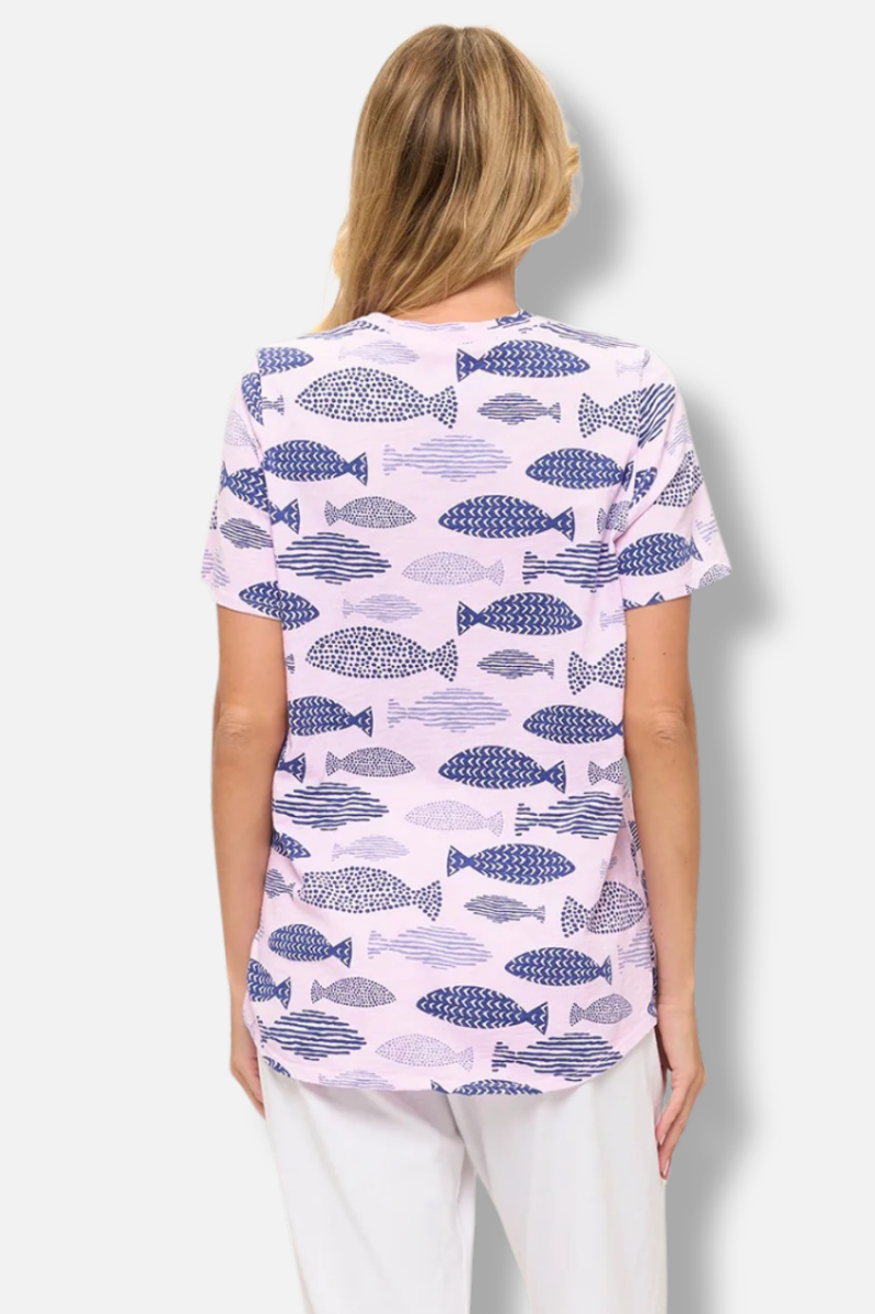 High/Low Top Plus - Lullaby Finny Print