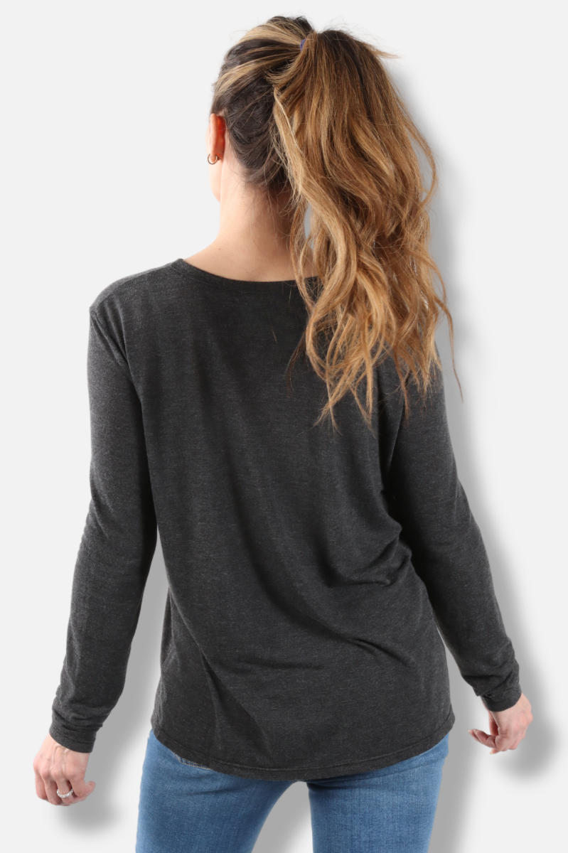 Long Sleeve Crew - Black Prairie Lux