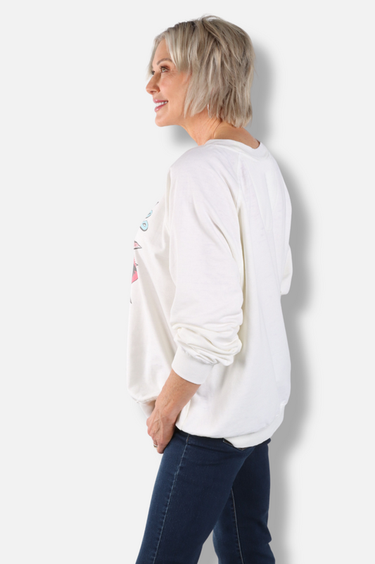 Blondie Sweatshirt - Pearl