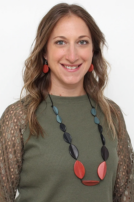Larissa Necklace - Rust