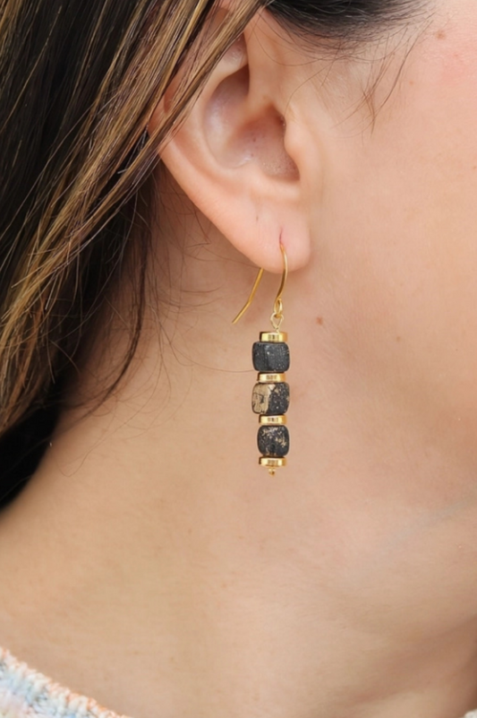 Inspire Bead Earring - Gold