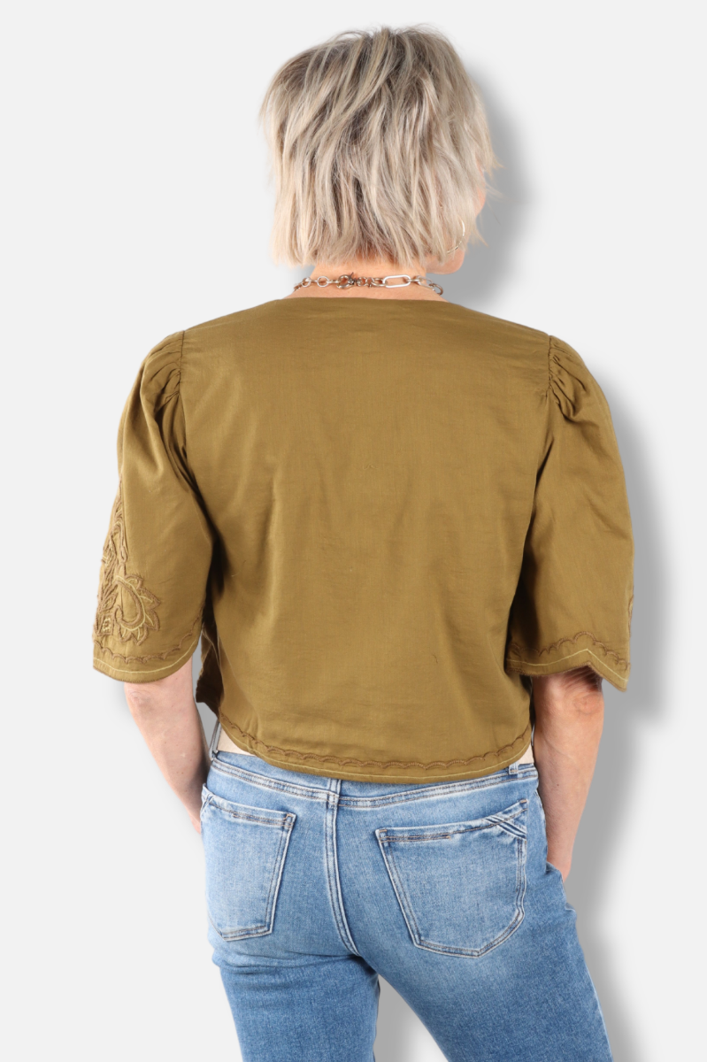 Erin Top - Khaki