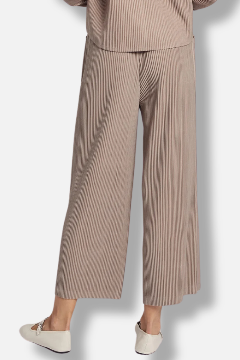 Vivan Straight Pant - Latte