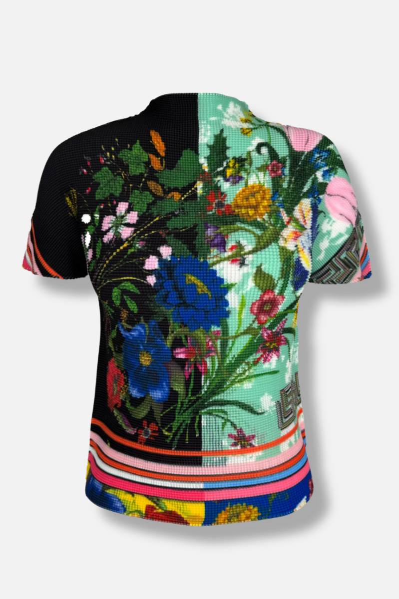 Roma Honeycomb Top - Multi Color