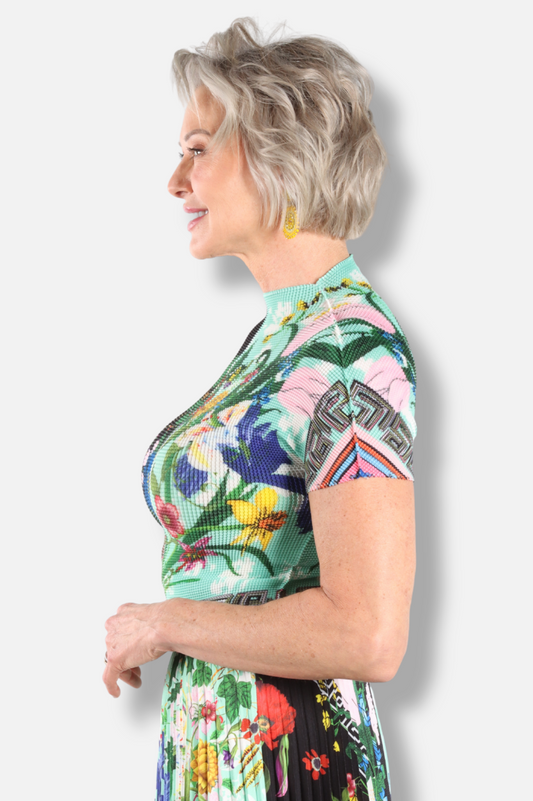 Roma Honeycomb Top - Multi Color