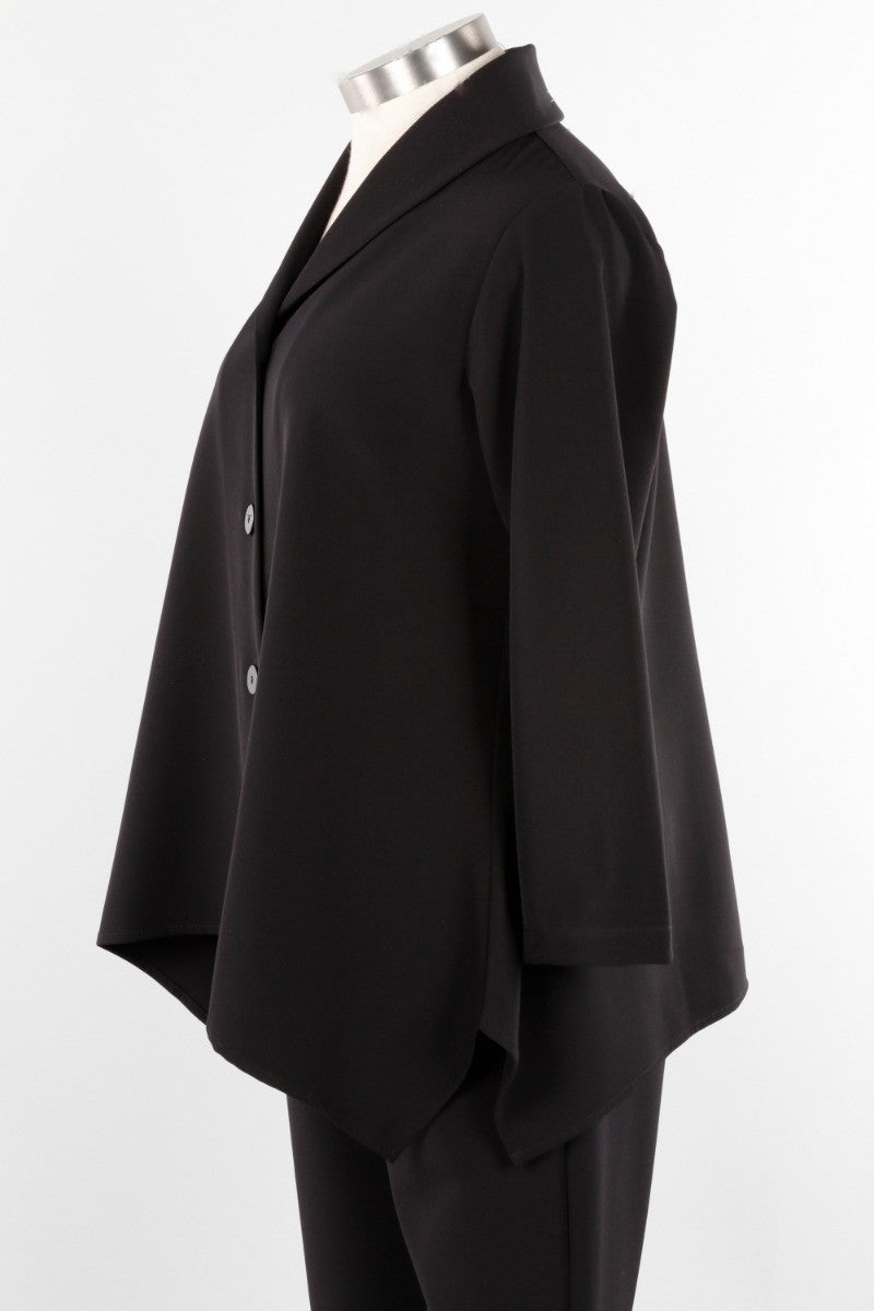 Shawl Collar Jacket - Black