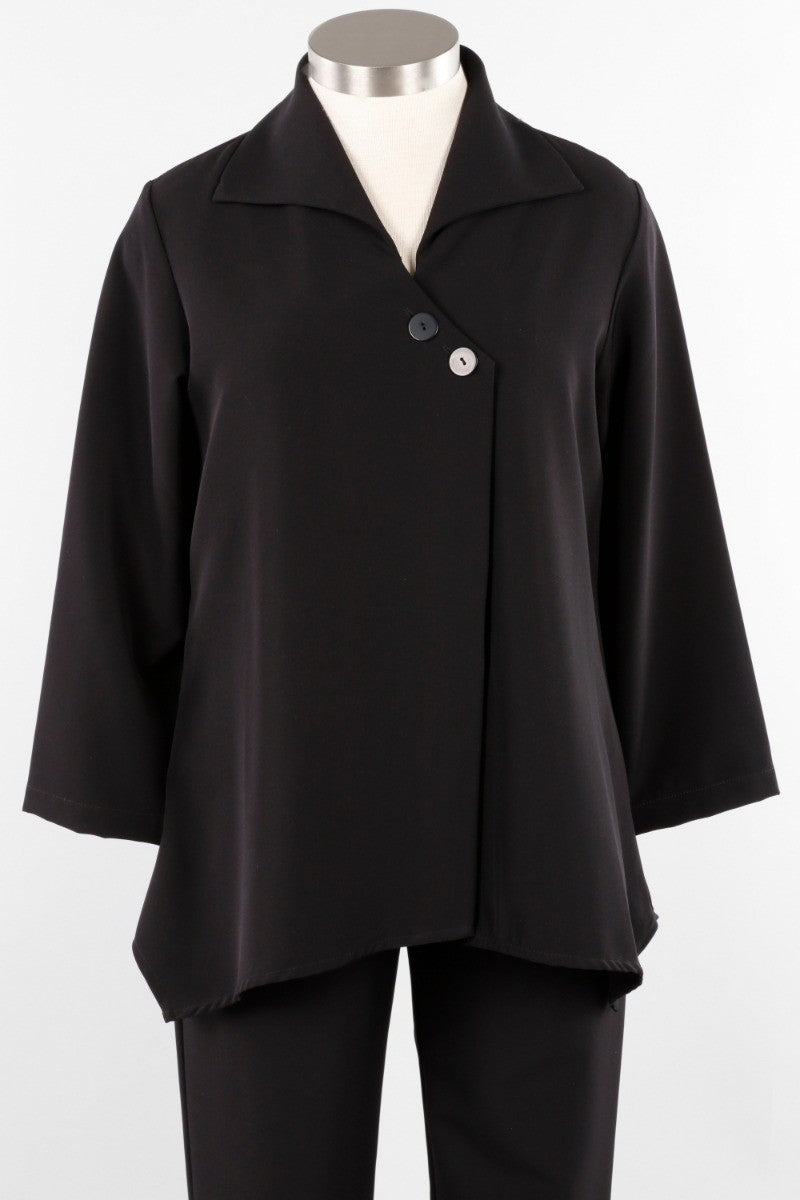 Two Button Jacket - Black