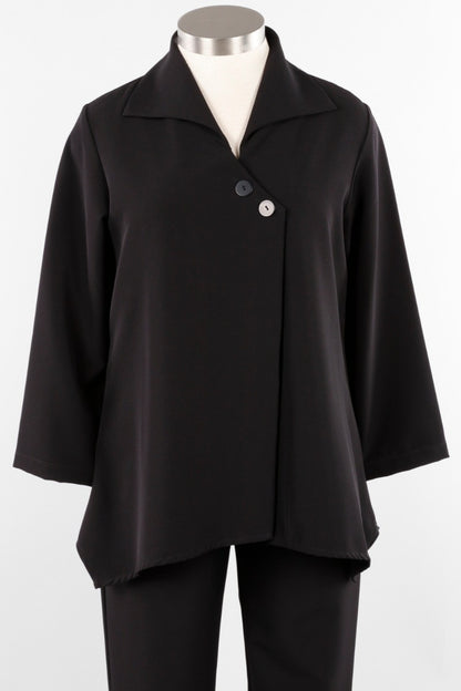 Two Button Jacket - Black