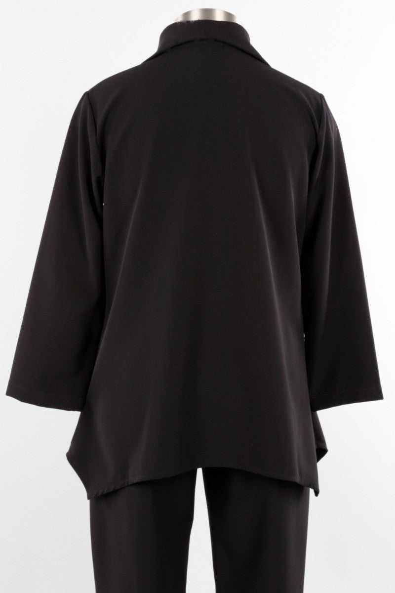 Two Button Jacket - Black