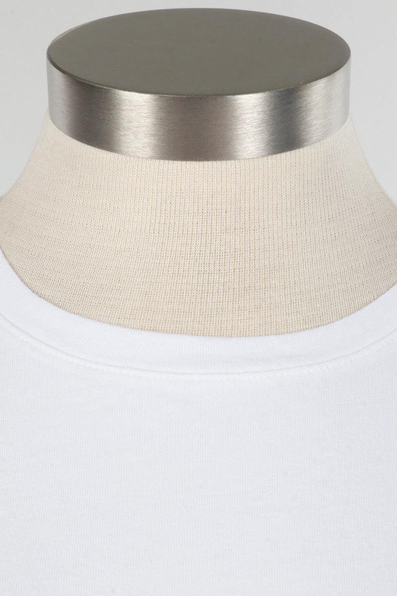 Short Sleeve Crew Plus - White