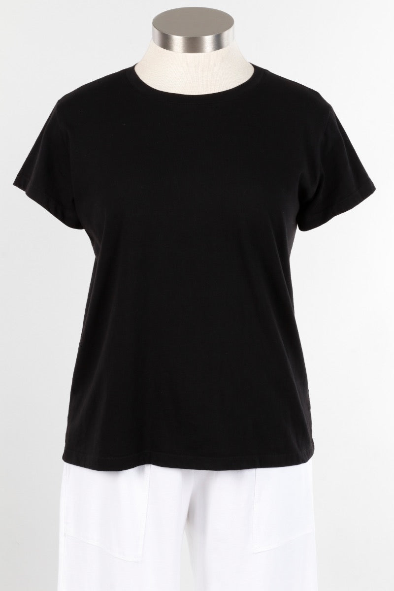 Short Sleeve Crew - Black