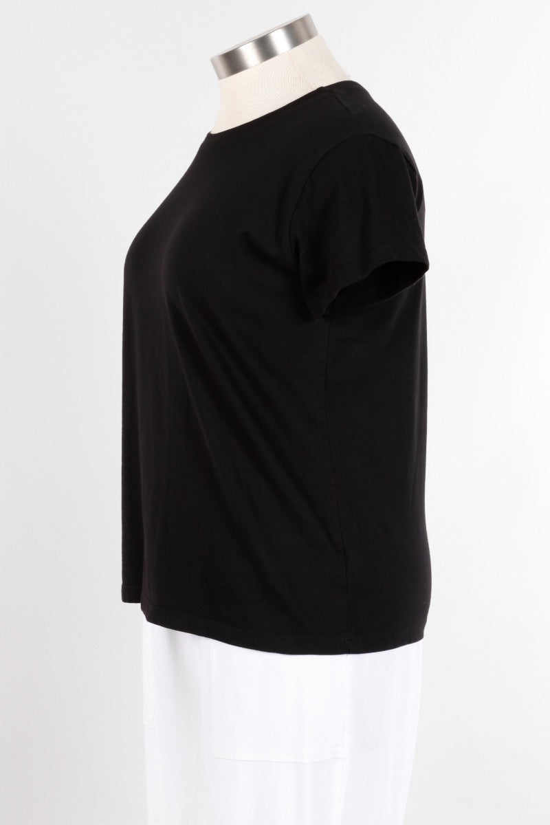 Short Sleeve Crew - Black