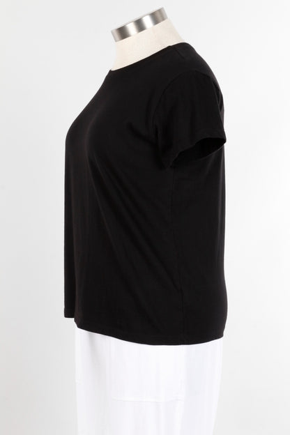 Short Sleeve Crew - Black