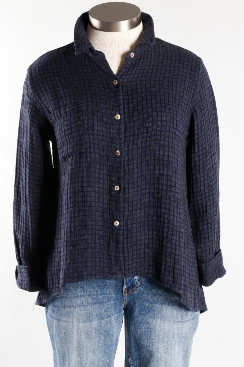 Hi Lo Shirt - Bluemoon