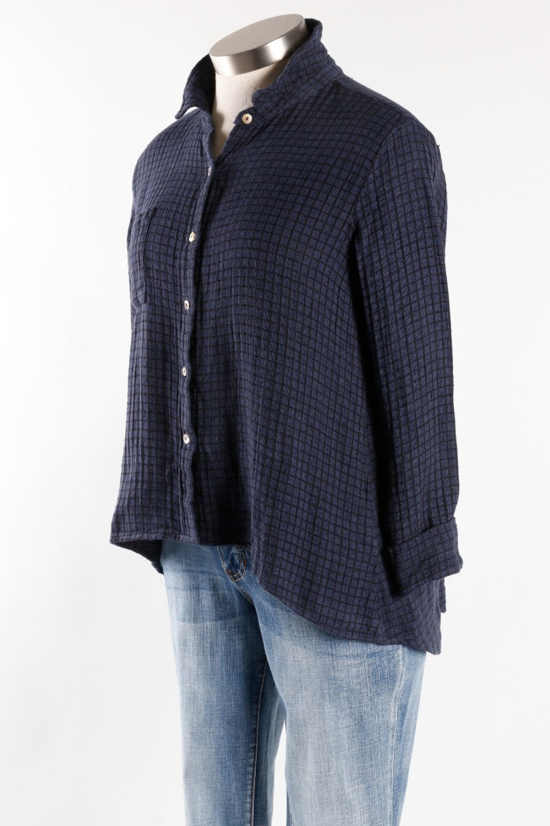 Hi Lo Shirt - Bluemoon