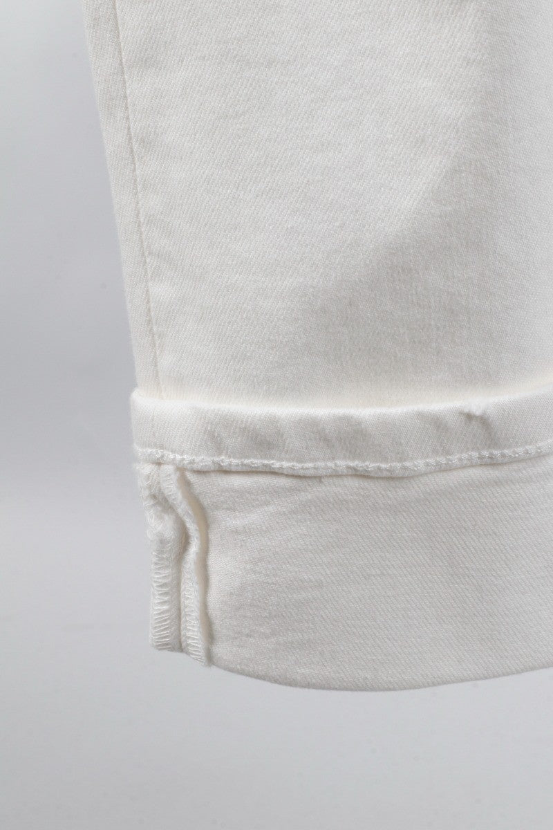 Marley Girlfriend Jean - Bone White